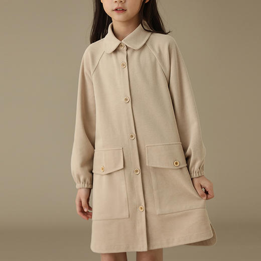 裁缝学苑TQ16 翻领工装女童连衣裙纸样儿童裙子衣服样板服装打版 商品图3
