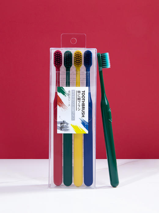 【6F】4支装 米选牙刷软毛大人家用家庭装组合 商品图5