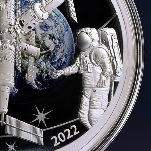 空间站建成主题纪念币 商品图6