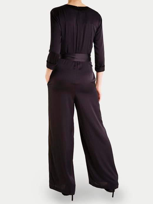 CG｜Silk Christina Jumpsuit  [深V真丝连体裤] 商品图3