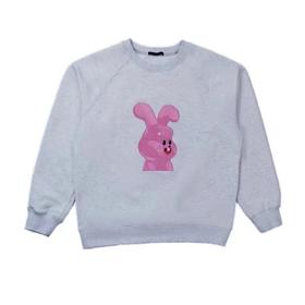 乔乔兔 艺术家KEN LEE----《JOJO兔》联名款纯棉圆领卫衣#此商品参加第十一届北京惠民文化消费季