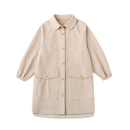 裁缝学苑TQ16 翻领工装女童连衣裙纸样儿童裙子衣服样板服装打版 商品图5
