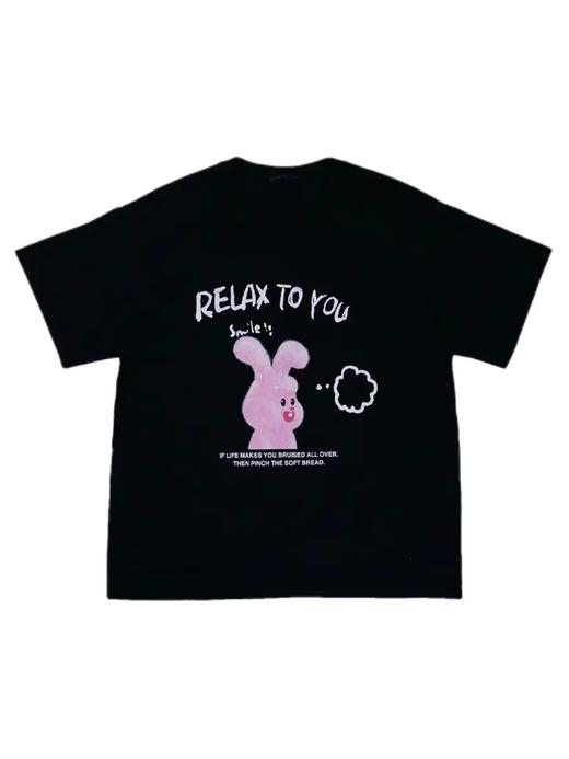 乔乔兔 艺术家KEN LEE----《JOJO兔》联名款纯棉印花T恤#此商品参加第十一届北京惠民文化消费季 商品图0