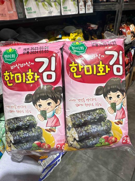 韩国美禾童趣海苔原味20g 商品图0