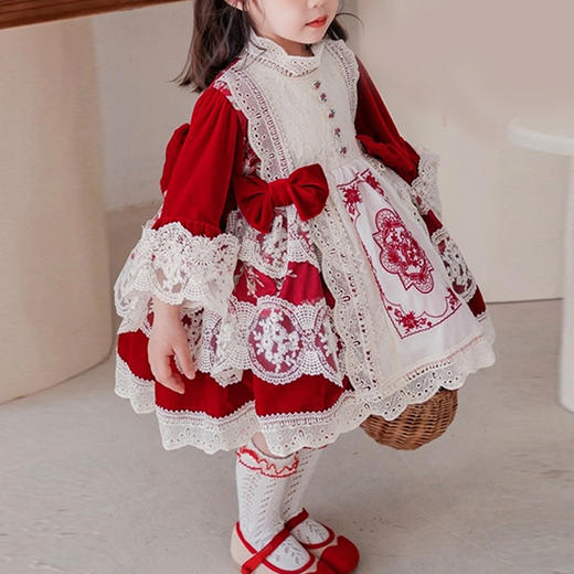 裁缝学苑TQ19 新款洛丽塔裙子纸样 儿童公主裙童装连衣裙打版裁剪 商品图1