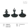 E-YD2160瑜伽青蛙香炉 优邸纯铜热着色 商品缩略图0