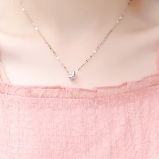 方领纯色裙中长款，系带收腰打底A字裙QYM-53058 商品图3