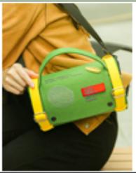 鼓舞端午毛毡包 商品图0