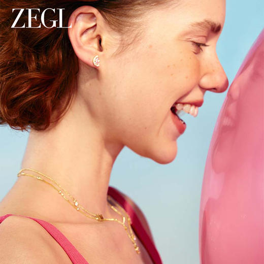 ZEGL设计师水果系列925纯银双层叠戴项链女轻奢小众设计感锁骨链 商品图3