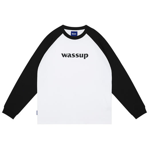 WassupHouse 基础插肩长袖T恤 商品图7