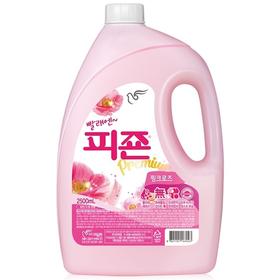 碧珍柔顺剂粉色玫瑰香2.5L피죤 섬유유연제 핑크로즈