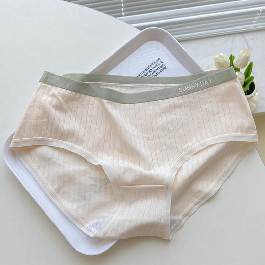 3条装「95%精梳棉 5A抗Jun」日系内裤女纯棉全棉舒适透气纯色少女风 商品图9