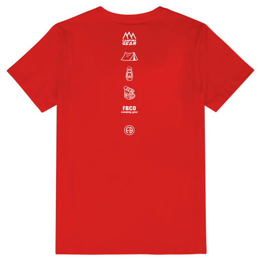 自由基地2023夏季新款个性原创设计户外简约露营风那女休闲T恤衫 NMT-2008 商品图3