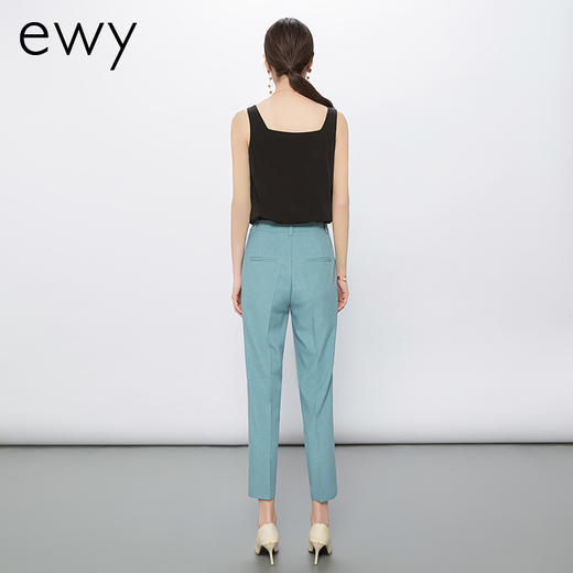 时尚黑色气质内搭吊带背心气质时尚无袖上衣名媛工作服西服通勤装 商品图3