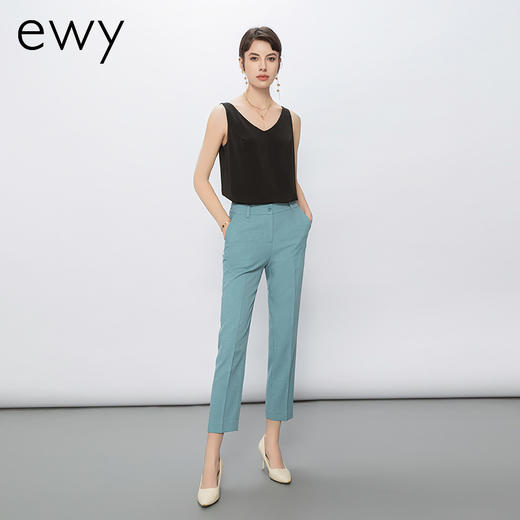 时尚黑色气质内搭吊带背心气质时尚无袖上衣名媛工作服西服通勤装 商品图2