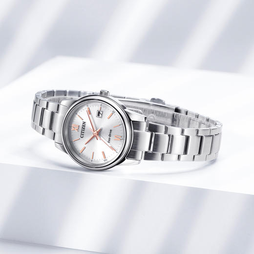 西铁城/CITIZEN光动能商务休闲防水男女情侣手表(女表)EW2318-73A 商品图7