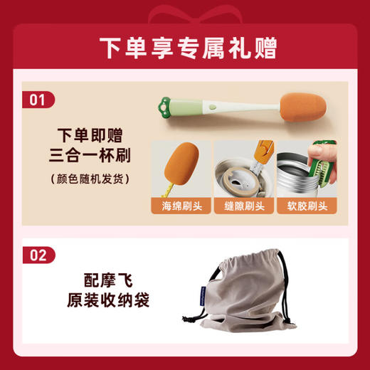 摩飞电器（Morphyrichards） 电水壶便携式不锈钢电热水壶旅行出差酒店烧水壶迷你小容量水壶 MR6090灰色【现货速发】 商品图1