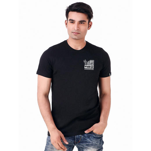 自由基地2023夏季新款原创toyota线稿硬派越野车图案户外短袖T恤 NMT-1969 商品图0