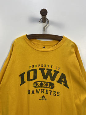 Adidas 阿迪达斯 爱荷华州立大学 短袖T恤 _SST(L)
