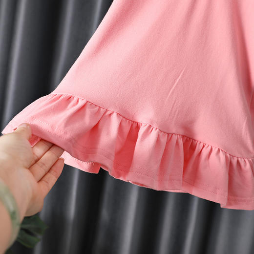 夏季女童连衣裙2024新款中小童洋气夏装公主裙学院风POLO裙子 商品图3