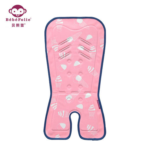 秒杀-法国进口贝熙蕾婴儿车凉席夏季凝胶清凉冰垫宝宝推车座椅餐椅垫（正价198，某宝最低价99） 商品图2