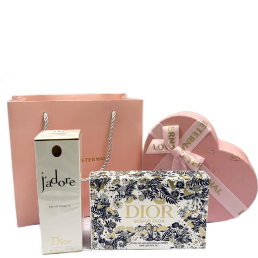 【品牌授权】爆款礼盒迪奥真我浓香50ml&迪奥口红四件套1.54 +礼盒 情人节礼品送女朋友老婆生日礼物 商品图2