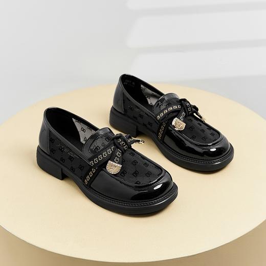 ZHR蝴蝶结透气网纱乐福鞋女2023新款夏季薄款单鞋女平底爆款 商品图9