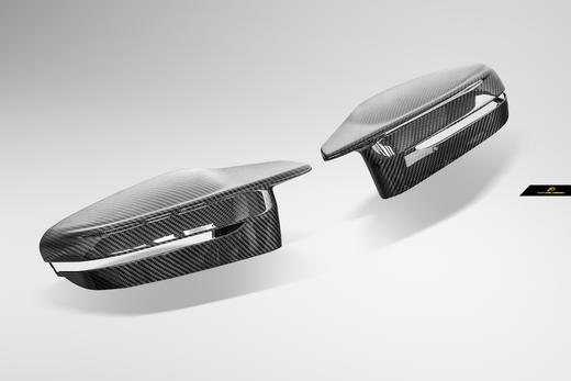 BMW 宝马G87 M2 高品质碳纤牛角后视镜 商品图2