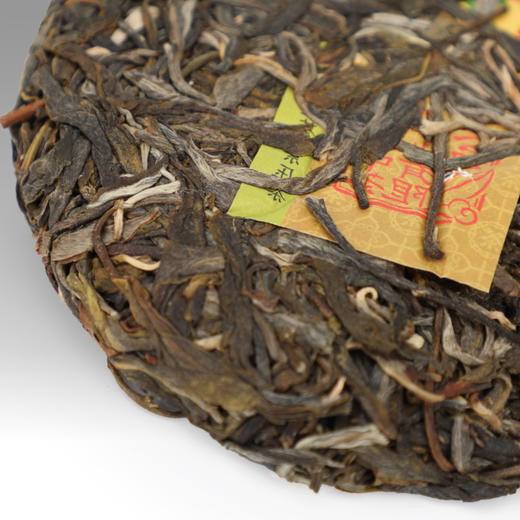中粮-中茶2022年老班章普洱茶(生茶)紧压茶357g/饼/云南干仓直发 商品图3