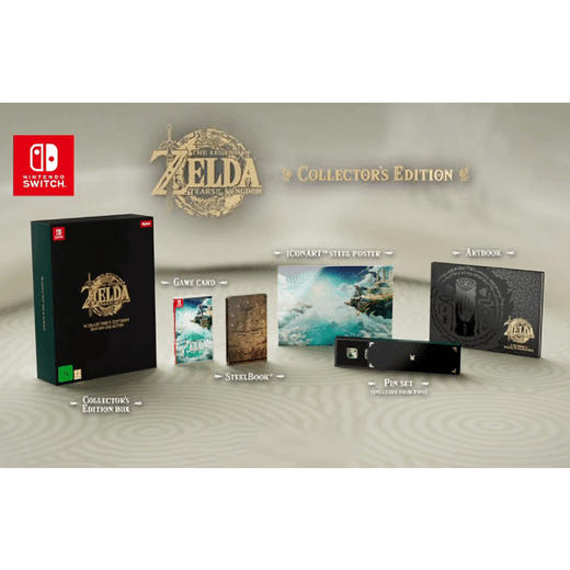 【预订】Switch游戏 塞尔达传说 王国之泪 收藏版 中文版 商品图0