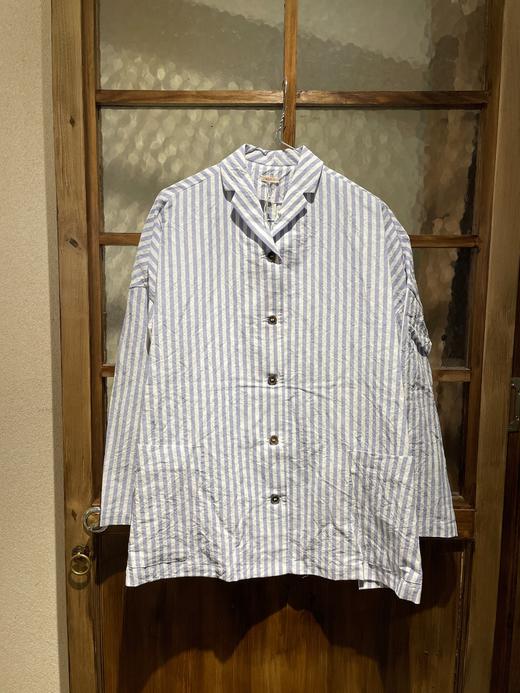 apuntob 蓝白色竖条纹夹克 商品图10