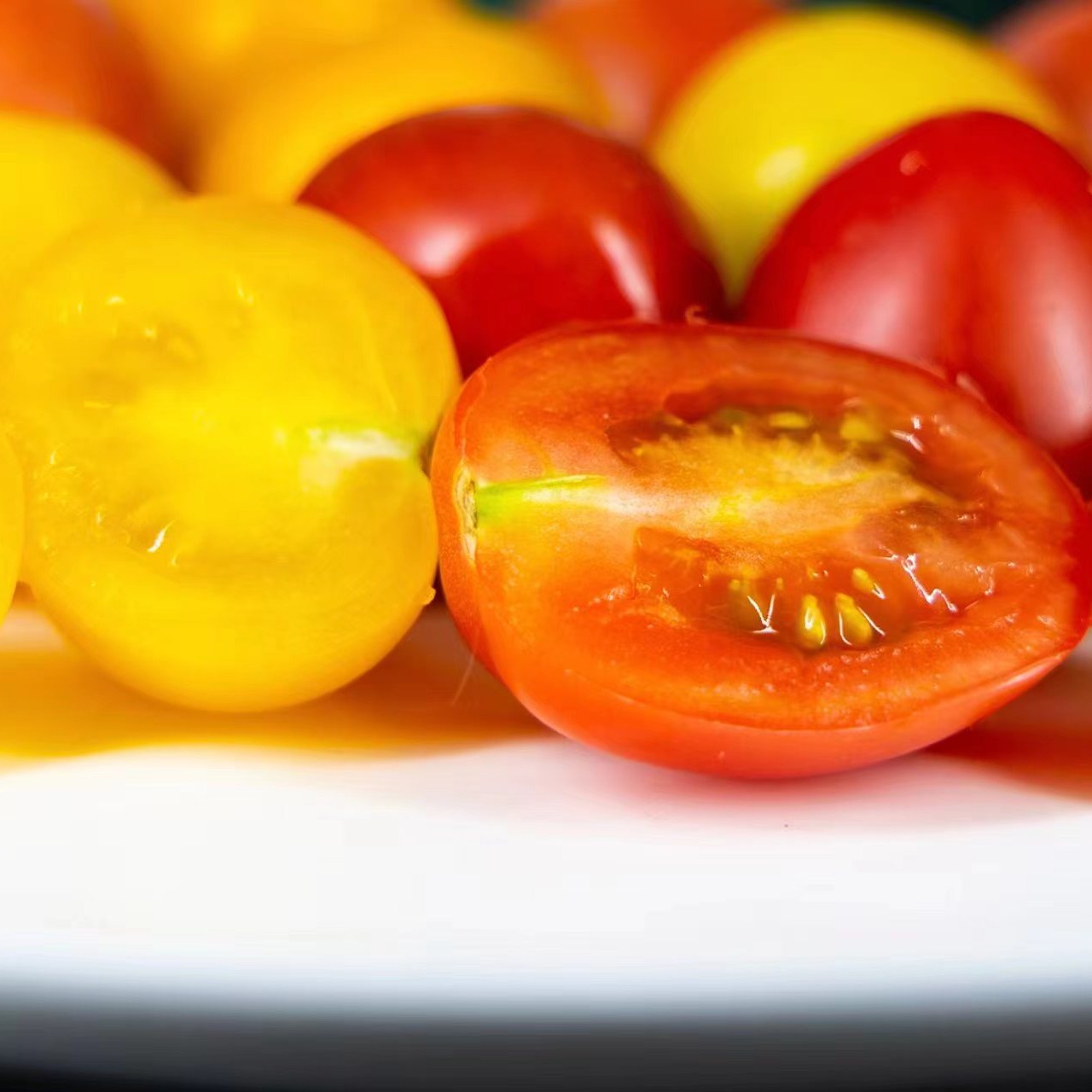 自产小西红柿混搭随机 | 营养丰富 多口味 酸甜多汁 | 农场自产*Cherry Tomatoes
