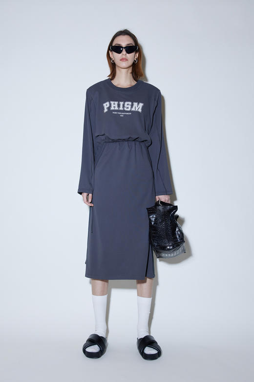 圆领长袖短上衣 商品图0