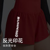 【折扣】科里芙 防走光运动短裤女健身跳操跑步假两件带口袋速干瑜伽裤 商品缩略图2
