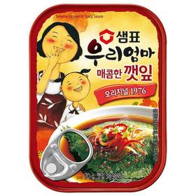 膳府辣味苏子叶70g샘표 매콤한깻잎