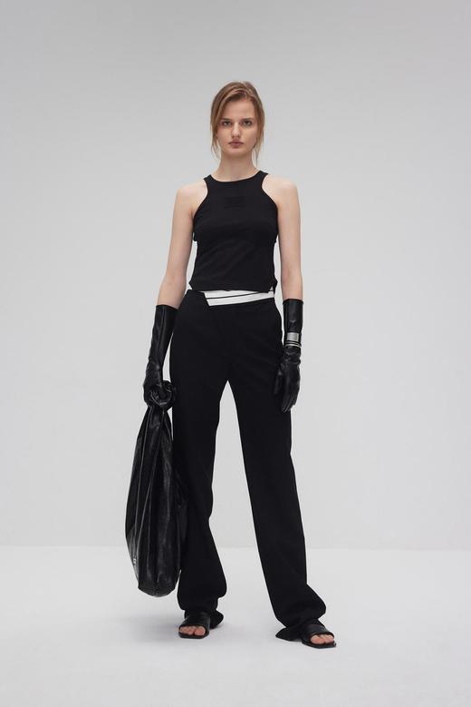 胸部结构线修身背心 商品图0