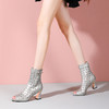 个性百搭，洞洞露趾短筒高跟凉靴YSML-A101-250 商品缩略图2