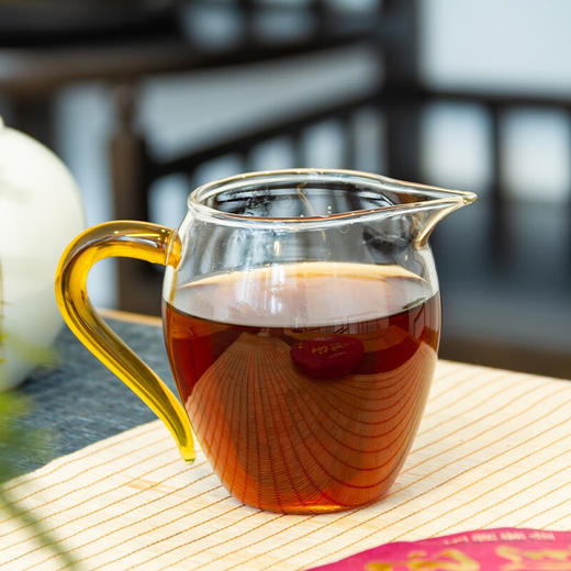 中粮-中茶2023年玉润紫金普洱茶熟茶饼 云南七子饼茶 357克 /云南干仓直发 商品图1