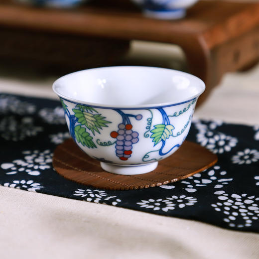 《皇家斗彩青花拾亿杯》“当代督陶官”阳士琦大师监制 商品图1