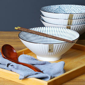 久田川日式餐具5英寸/8英寸斗笠碗