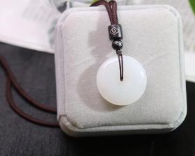 和田羊脂白-平安扣