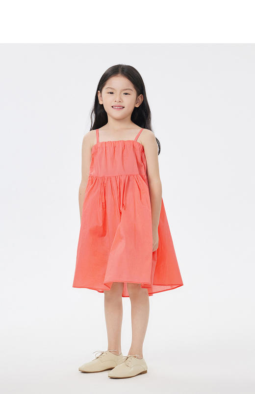 jnby  23年夏款 全棉府绸吊带连衣裙  1N6G12150 商品图4