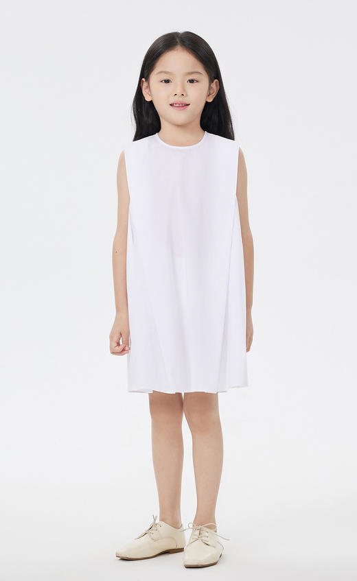 jnby  23年夏款  全棉府绸无袖连衣裙  1N6G11620 商品图6