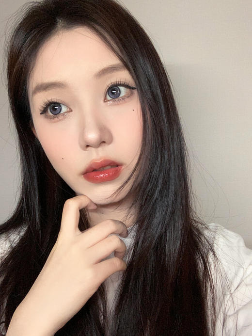 Kira Fairy半年抛 · 早安情话&治疗晚安 14.2mm白狮参考着色中等直径  韩产2片 商品图10