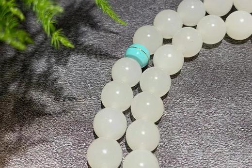 【御珠宫坊】羊脂白玉珠串 商品图2