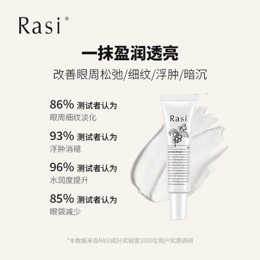 【崆崆专享】Rasi 咖啡因眼霜20g 商品图1