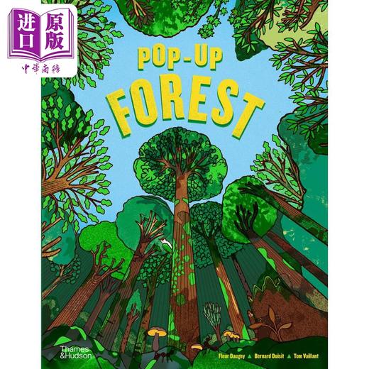 【中商原版】Pop-Up Forest 森林立体书 英文原版 进口图书 儿童自然绘本 自然科学立体图画书 玩具书6-8岁儿童读物精装童书 商品图0