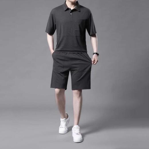 新款短袖t恤套装男宽松卫衣短裤韩版潮流帅气休闲两件套  YH-A58 商品图1