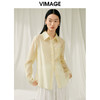 VIMAGE纬漫纪夏季新款宽松舒适薄衬衫女衬衣V1909506 商品缩略图2