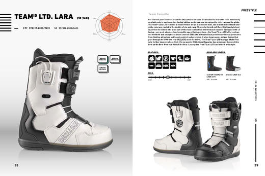 Deeluxe 23-24 【TeamID  LTD.Lara】 自由式系列 女款雪鞋  yin yang 商品图2